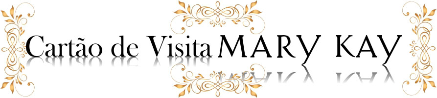 Banner Cartão de Visita Mary Kay