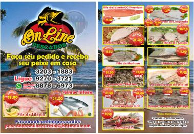9 modelos de panfletos peixaria