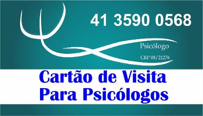 Cartão de Visita Psicologia
